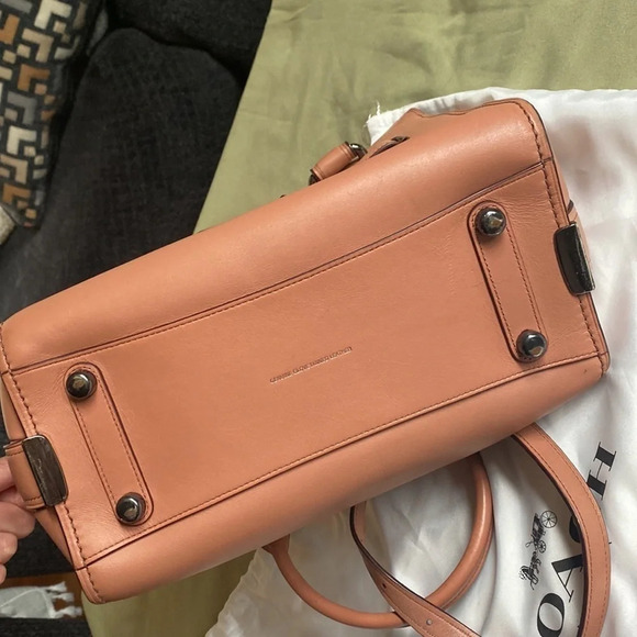 Coach Swagger 27 Satchel Dusty Rose - Picture 6 of 7